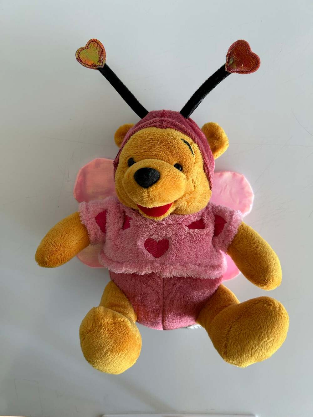 Winnie the Pooh Luv Bug Valentine Plushy Bean Bag